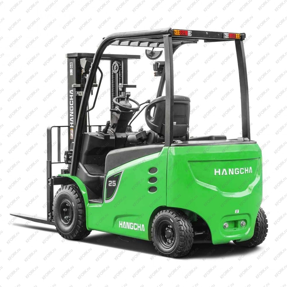 Вилочный электропогрузчик Hangcha 1 т 48/420 В/Ач 4 опоры